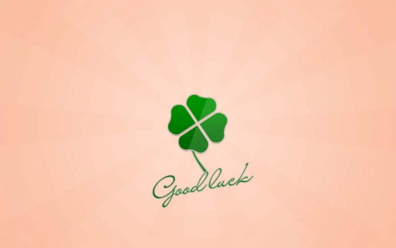 Tải ảnh nền chúc may mắn Good Luck trong học tập