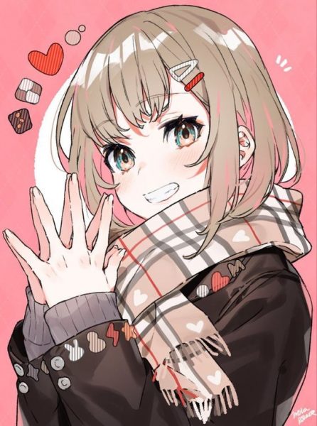 Ảnh anime girl mùa đông yêu