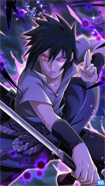 Ảnh anime nam Sasuke ngầu lòi
