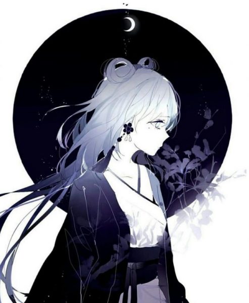 Ảnh anime nữ chất kiếm hiệp