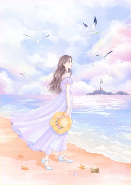 ảnh anime nữ chill ngầu