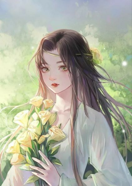 ảnh anime nữ cổ trang