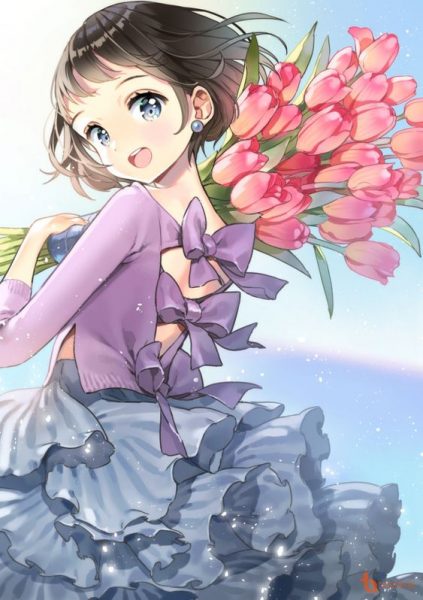 Ảnh anime nữ đáng yêu