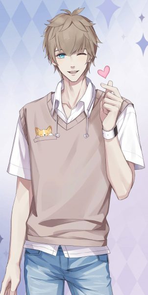 Hình ảnh anime nam đẹp trai cute