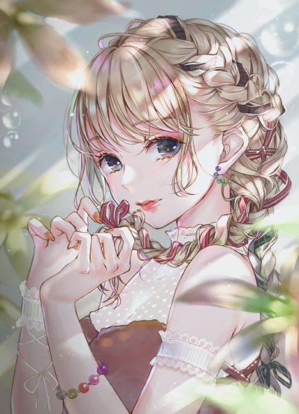 Hình ảnh anime nữ đẹp cute