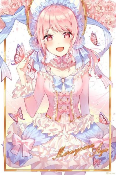 Hình anime hầu gái xinh đẹp