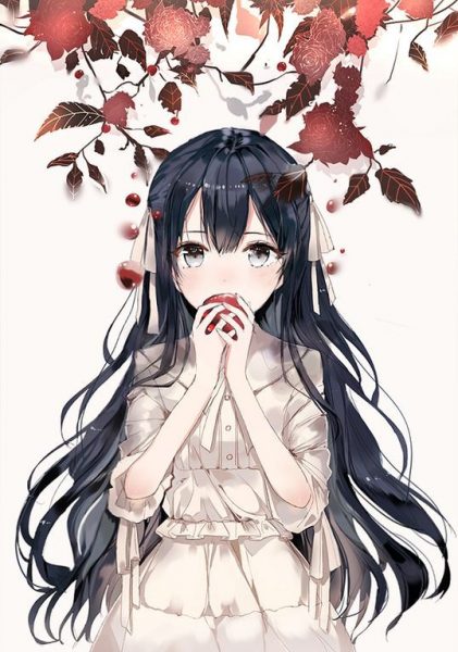 Hình anime nữ xinh đẹp duyên dáng
