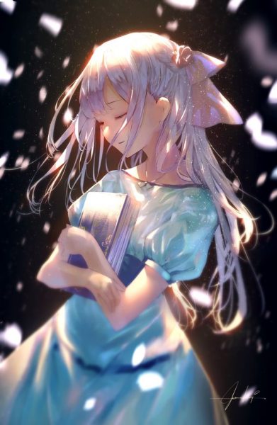 Hình nền anime nữ 3D cute