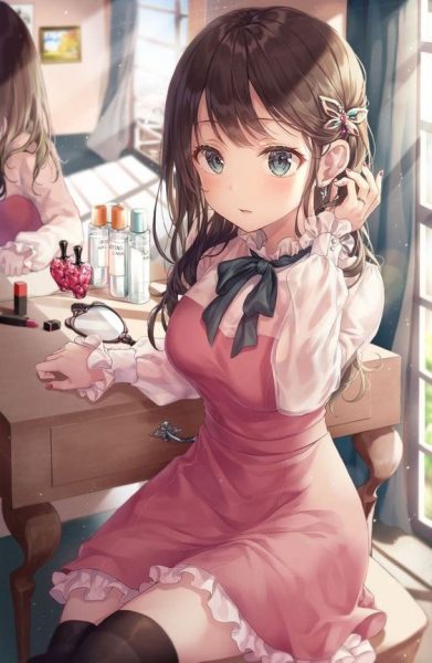 Tải ảnh anime nữ khả ái
