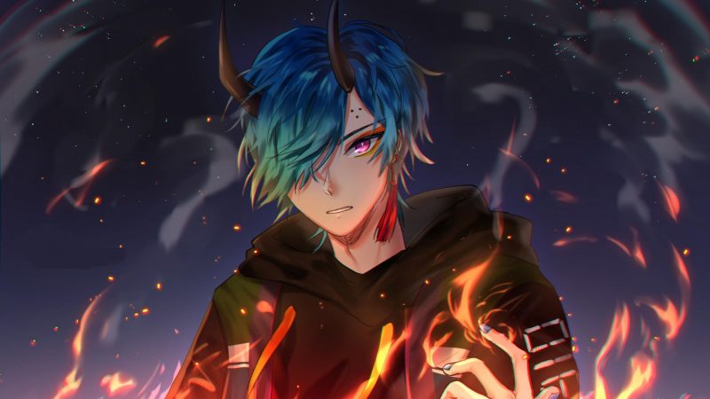 ảnh anime ác quỷ nam đẹp trai