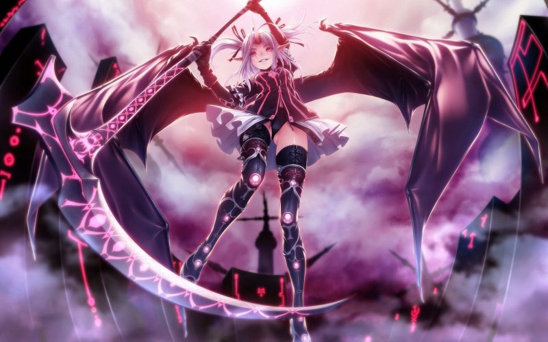 ảnh anime ác quỷ nữ ác
