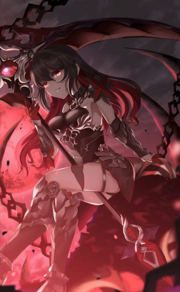 ảnh anime ác quỷ tóc đỏ