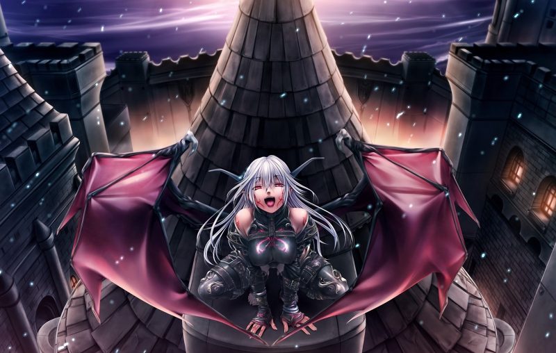 ảnh anime ác quỷ trên nóc nhà