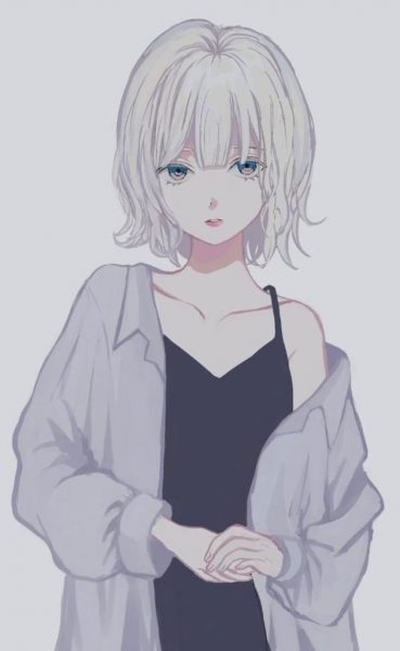 Ảnh avatar anime cô gái tóc ngắn