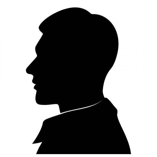 Ảnh avatar trắng nhìn nghiêng