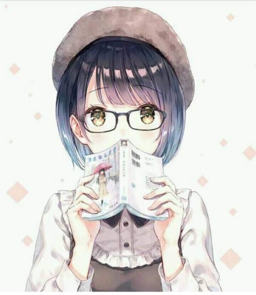 Ảnh đại diện anime đeo kính