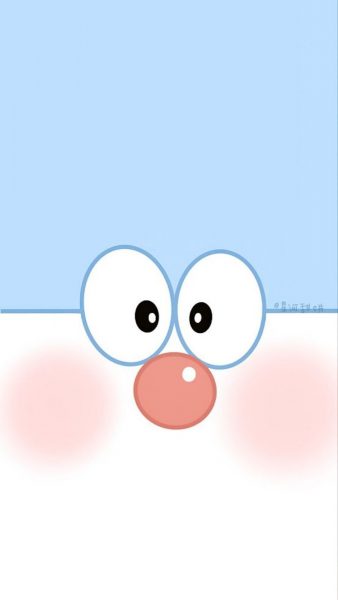 Augen- und Nasenbilder von Doraemon