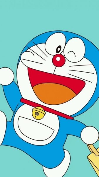 Doraemon zwinkert Foto