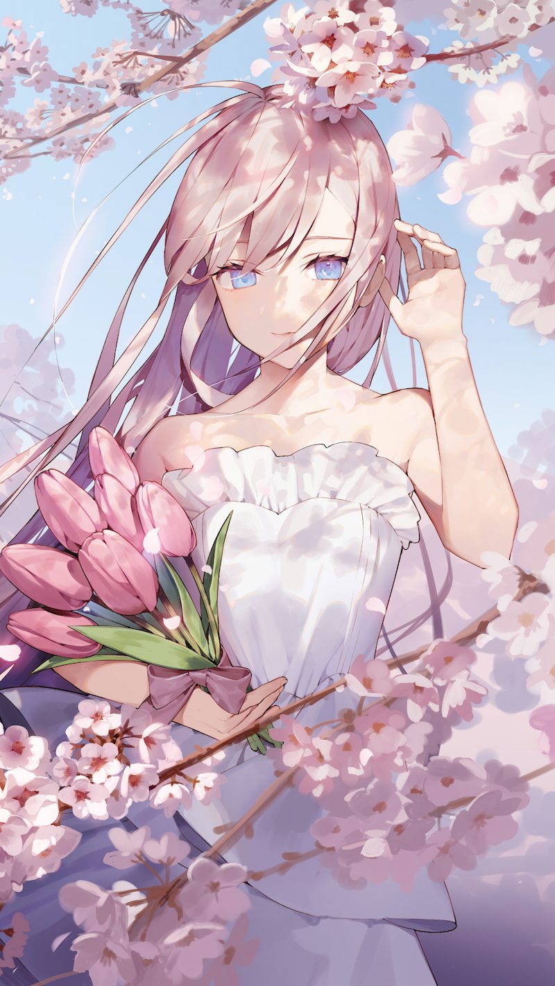Ảnh Anime Đẹp - Nàng tiên nữ giữa cánh đồng hoa #Negic... | Facebook