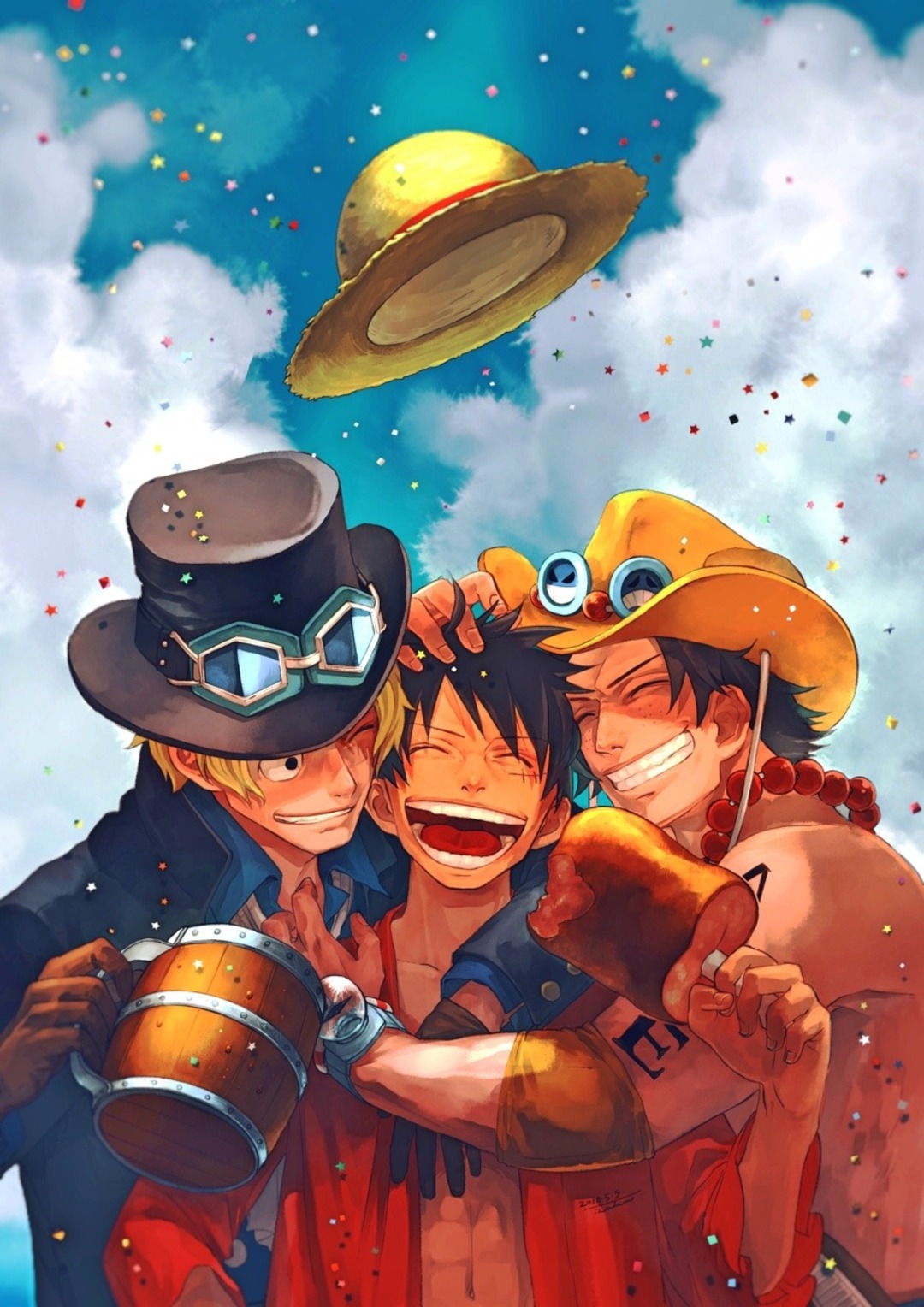 Luffy Mũ Rơm: Với chiếc mũ Rơm trên đầu, Luffy đã trở thành biểu tượng quen thuộc của anime One Piece. Tìm hiểu thêm về ý nghĩa đằng sau chiếc mũ này và tình yêu thương mà Luffy dành cho nó qua hình ảnh đầy đẹp mắt!