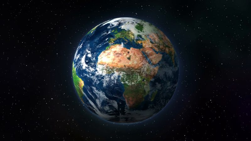 Ảnh Trái Đất sáng nửa địa cầu