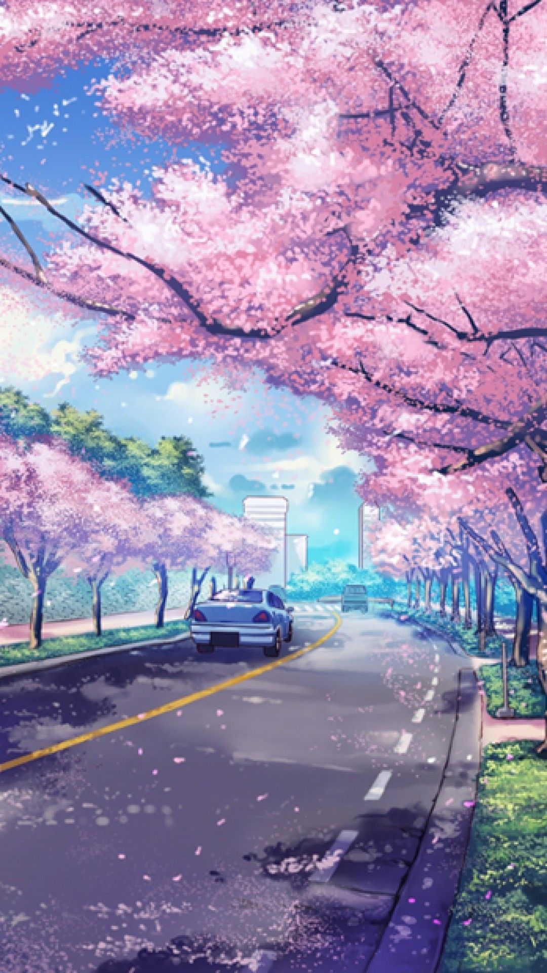 Hình Nền Anime Màu Hồng Cute Đáng Yêu Nhất LaptopTCL