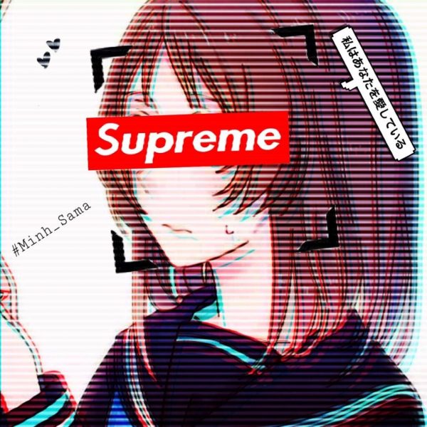 Avatar anime ngầu nữ Supreme