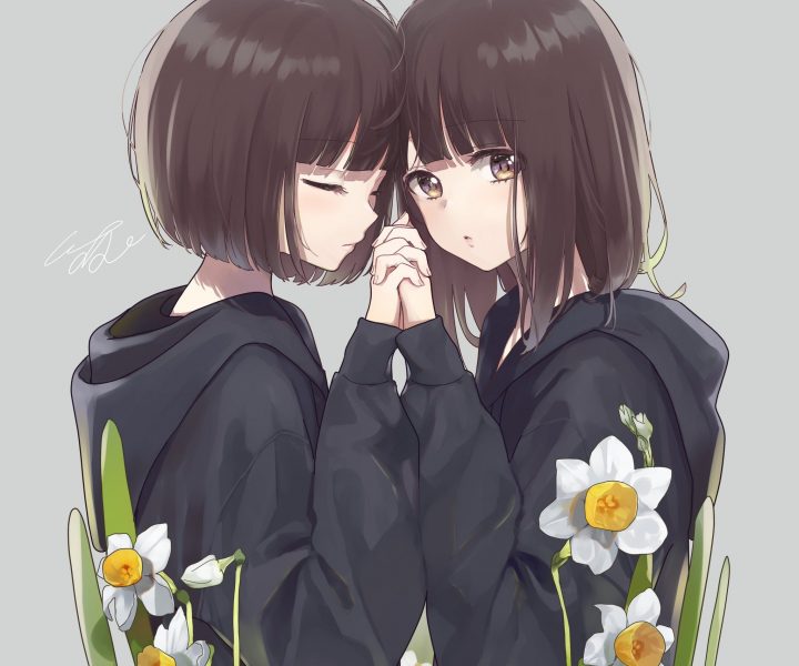 Avatar cặp đen BFF
