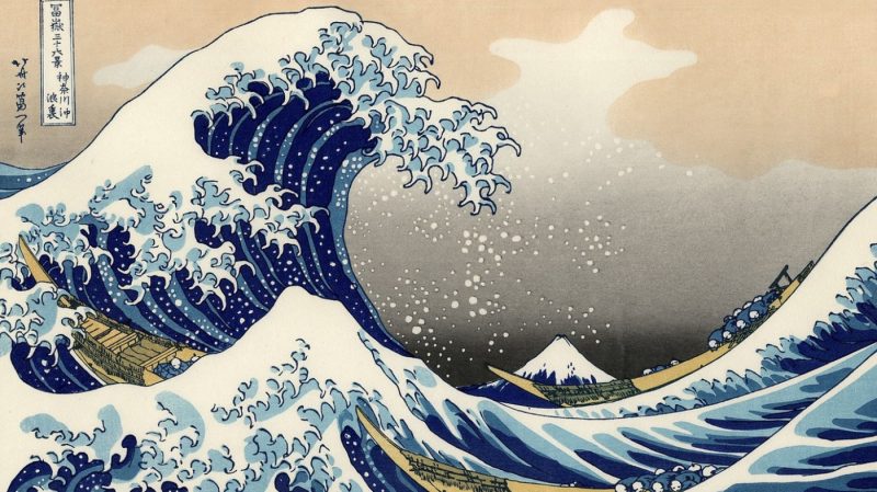 Các bức tranh đẹp nổi tiếng thế giới sóng biển
