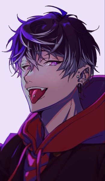 Hình ảnh anime ác quỷ lè lưỡi