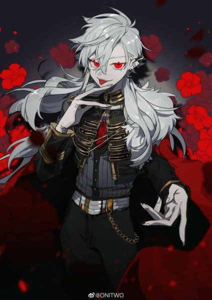 Hình ảnh anime ác quỷ mắt đỏ