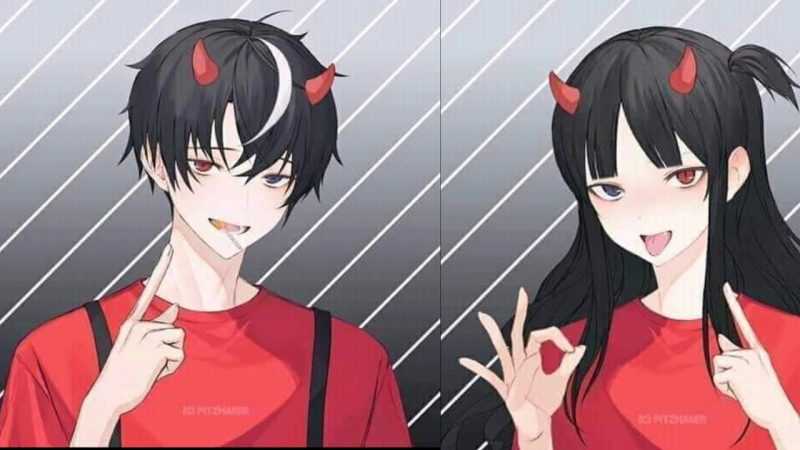 Hình ảnh avatar anime cho cặp đôi