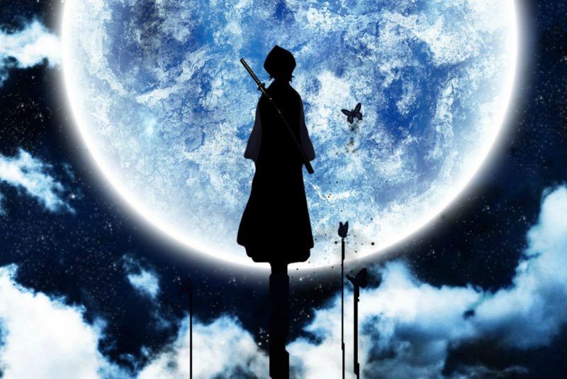 Hình ảnh avatar anime giữa trăng tròn