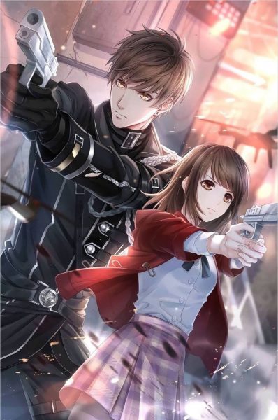 Hình ảnh cặp đôi anime ngầu