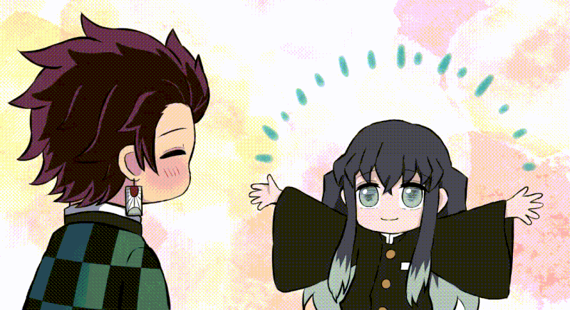 Hình ảnh động anime vui vẻ