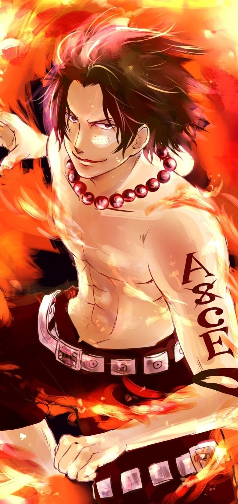 One Piece Trọn Bộ Ảnh Nền Đẹp Chất Của Fire Ace