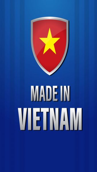 hình nền cờ Việt Nam nền xanh