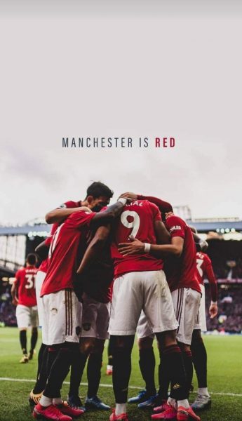 Hình nền Manchester United ôm nhau ăn mừng