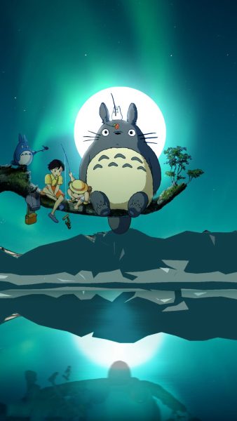 Hình nền Totoro cho điện thoại