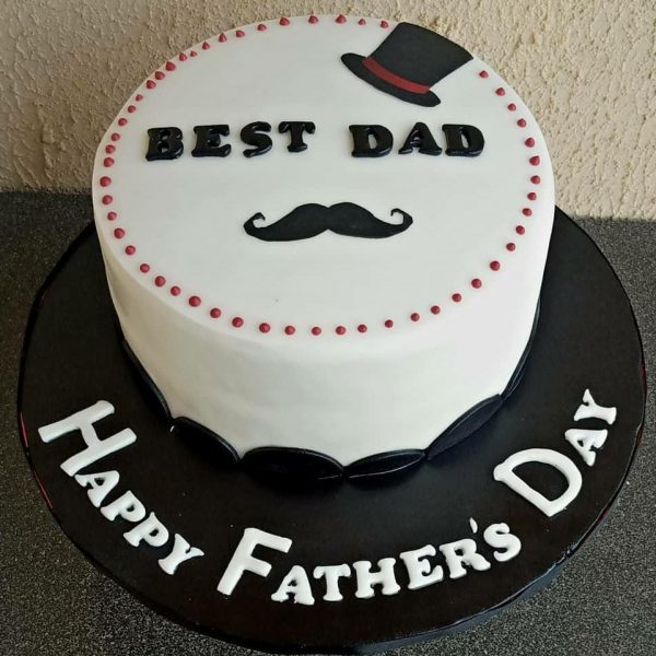Mẫu bánh sinh nhật bố best dad ever