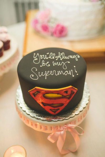 Mẫu bánh sinh nhật bố siêu anh hùng