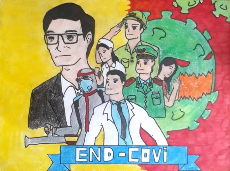 Vẽ tranh vững tin Việt Nam ấn tượng nhất