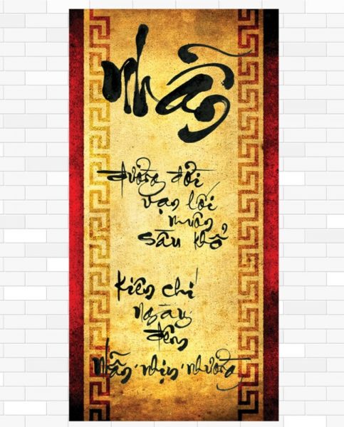 ảnh chữ nhẫn răn dạy về thành công