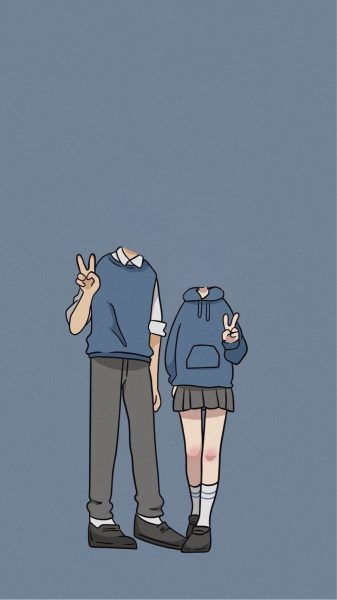 Ảnh ghép mặt cute dành cho học sinh