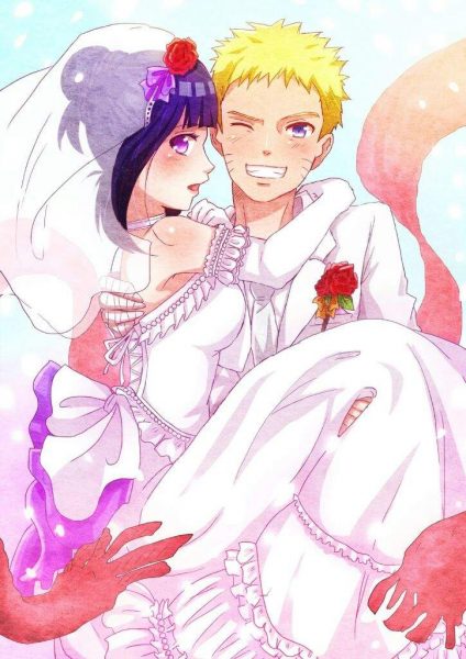 ảnh Naruto và Hinata đám cưới