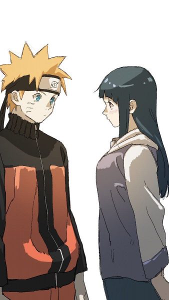 ảnh Naruto và Hinata rưng rưng nhìn nhau