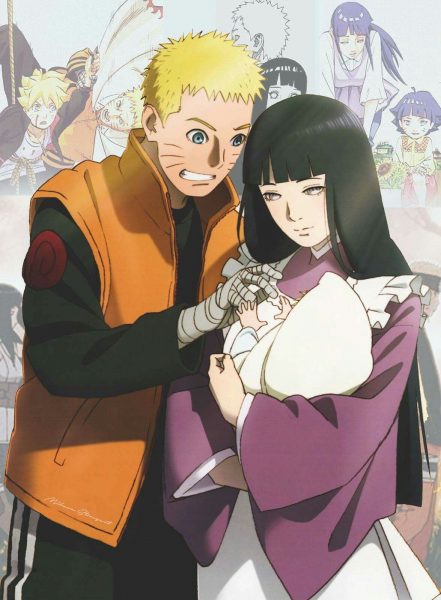 ảnh Naruto và Hinata và con cái trong tương lai