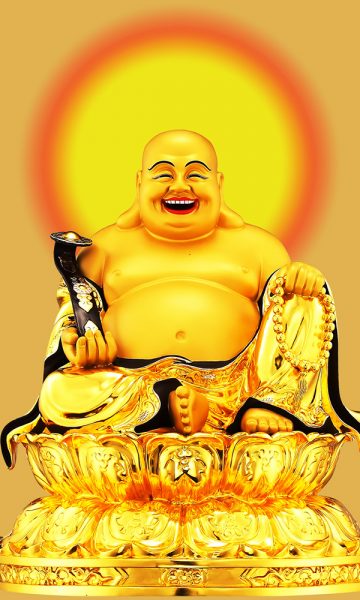Tượng Di Lặc-Phật-Bild Goldene