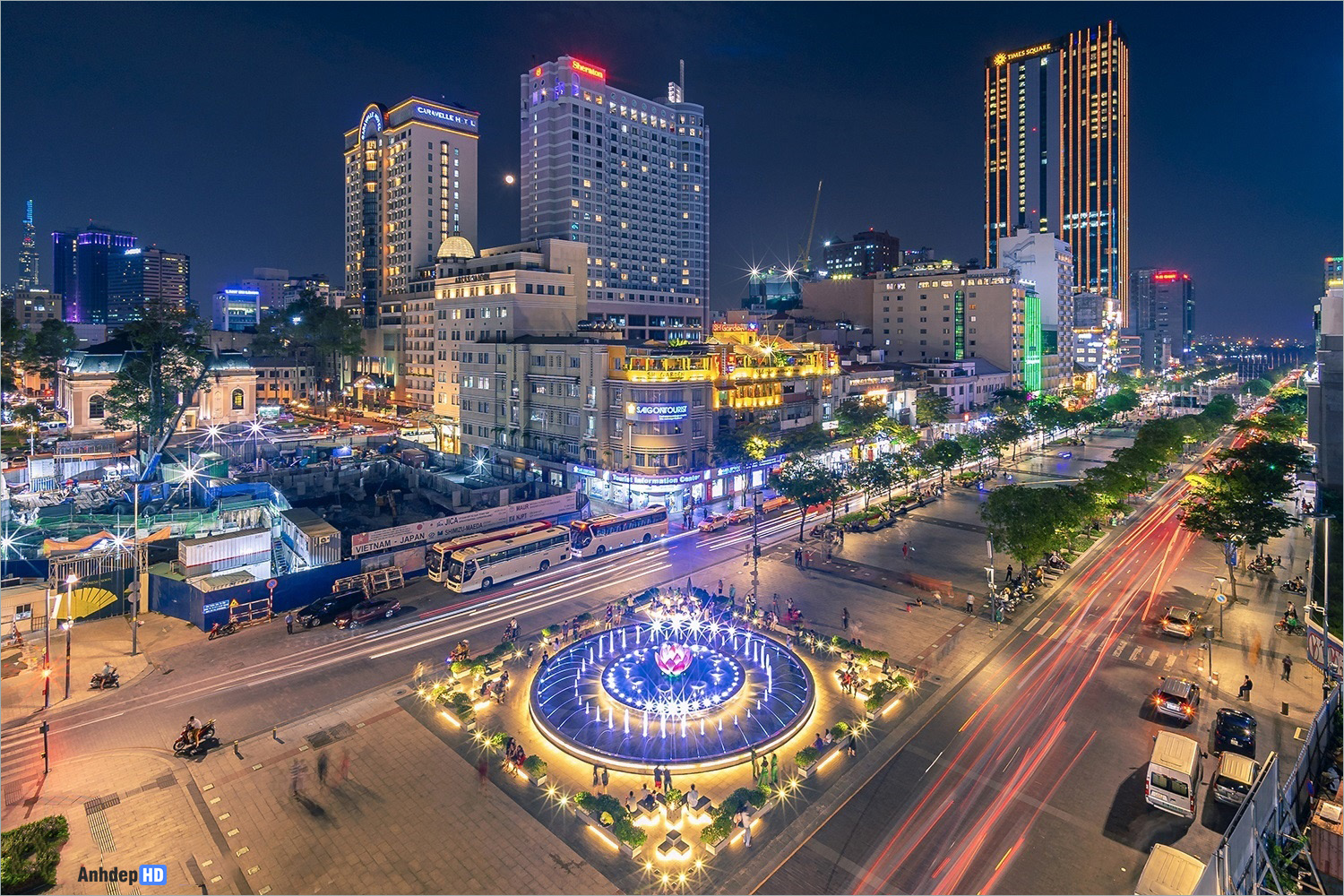 Hình ảnh Sài Gòn đẹp và hoa lệ dưới mọi góc nhìn