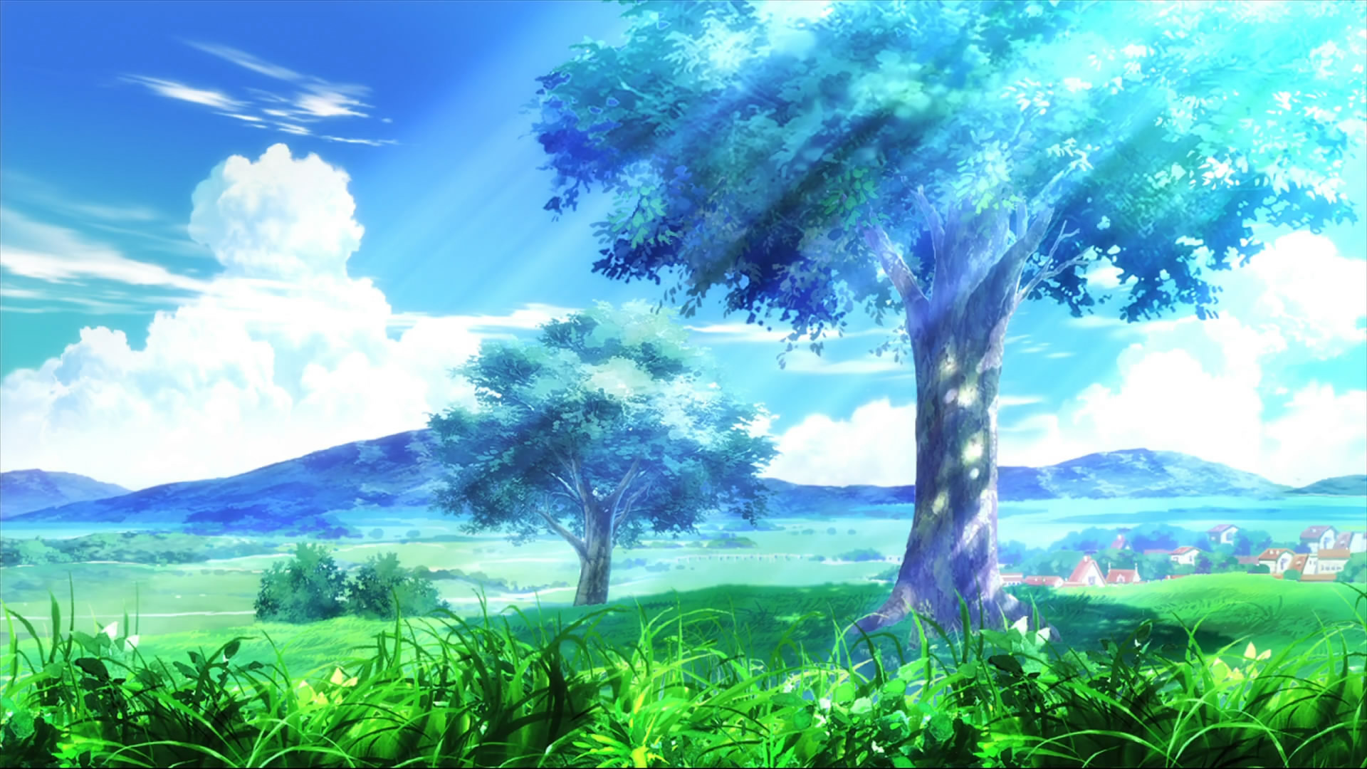 Những Phong cảnh đẹp trong anime Đẹp không kém thiên nhiên thật